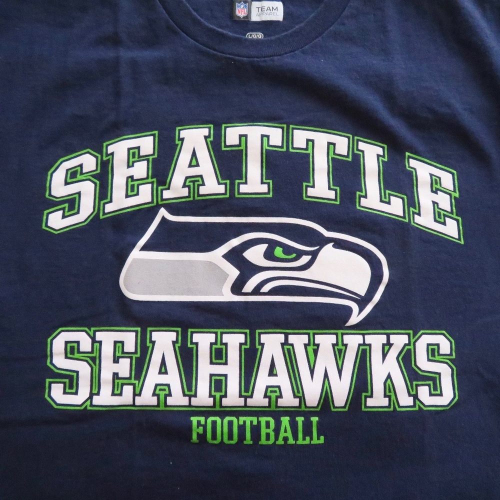 Seahawk Tee Shirt NFL Team Apparel Adult L